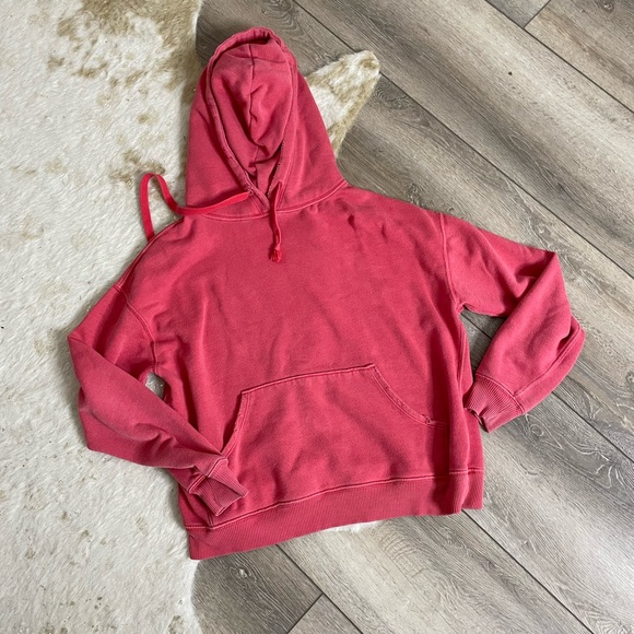 aerie Tops - Aerie red oversized hoodie